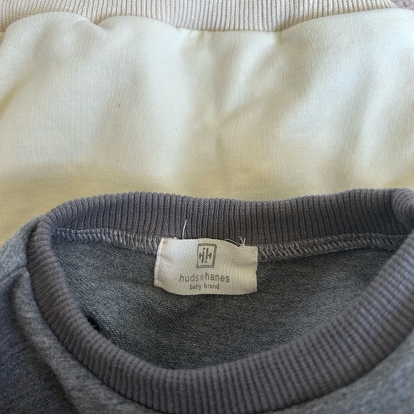 Huds and Hanes Bubba Boy Color Block Terry Sweater Crewneck - Picture 6 of 7